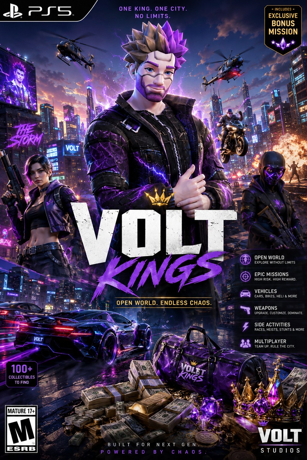 Volt Kings game poster
